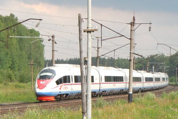 Train Station Moscow to St. Petersburg